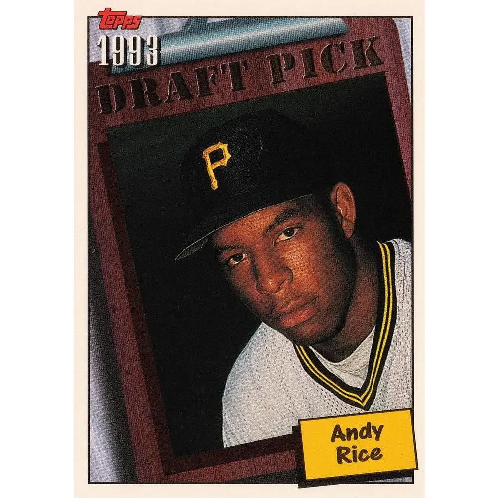 1994 Topps Andy Rice DPK, RC # 208 Pittsburgh Pirates
